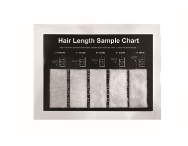 Hair Length Sample Chart
